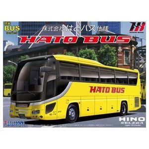 Fujimi Hino S`elega Super Hi Decker Hato Bus Type - BanzaiHobby