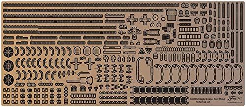 Fujimi Photo-Etched Parts Set for IJN Light Cruiser Tama - BanzaiHobby