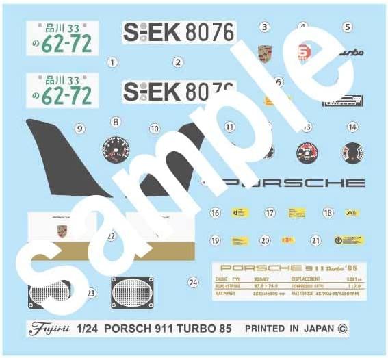 Fujimi Porsche 911 Turbo `85 - BanzaiHobby