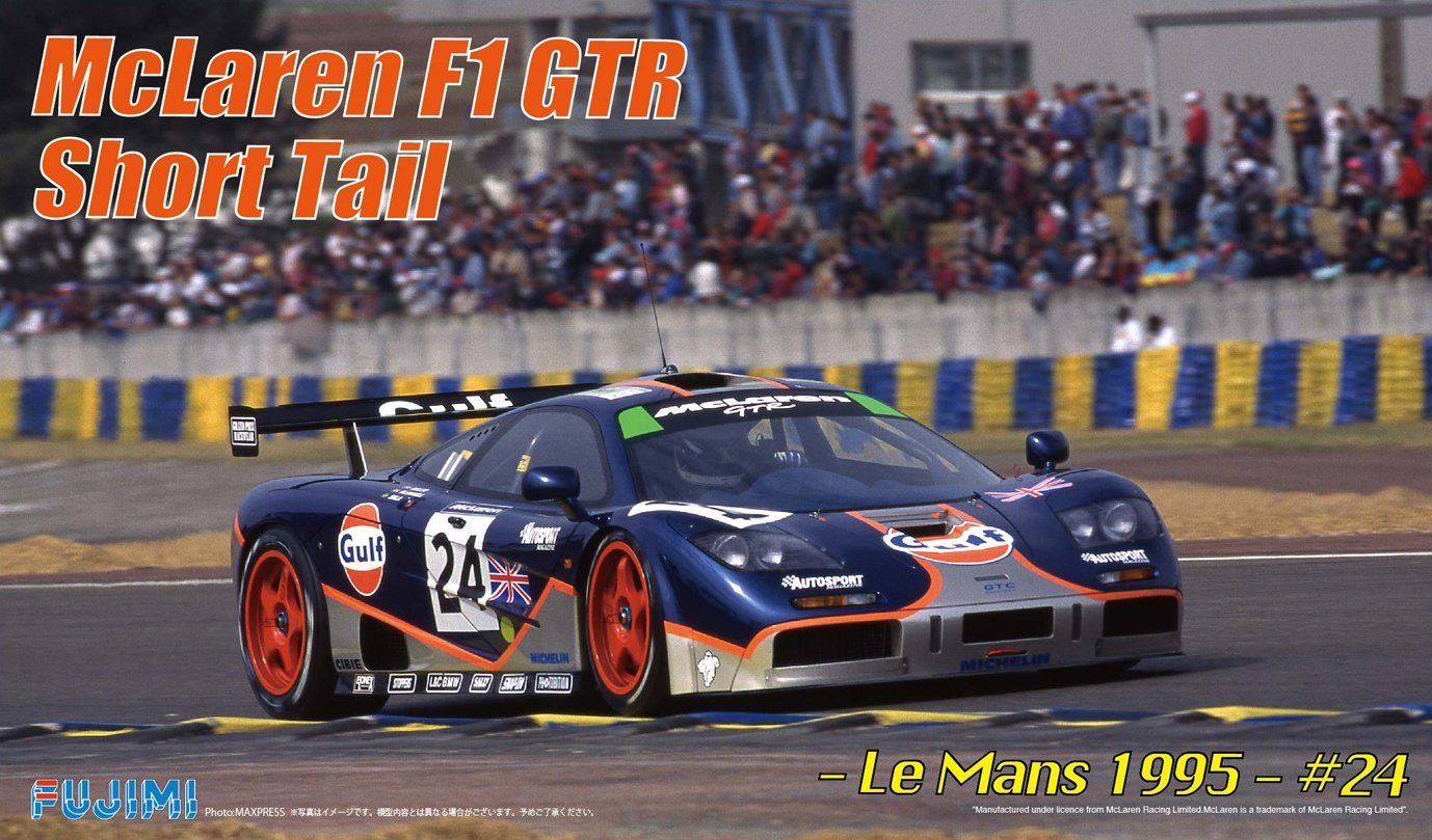 Fujimi RS027 McLaren F1 GTR short tail Le Mans 1995 # 24 - BanzaiHobby
