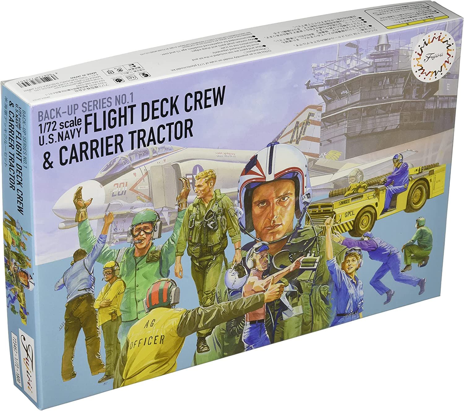 Fujimi U.S. Navy Flight Deck Crew & Carrier Tracker - BanzaiHobby