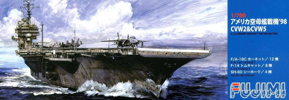 Fujimi USS Carrier-Based Aircraft `98 CVW2 & CVW5 - BanzaiHobby