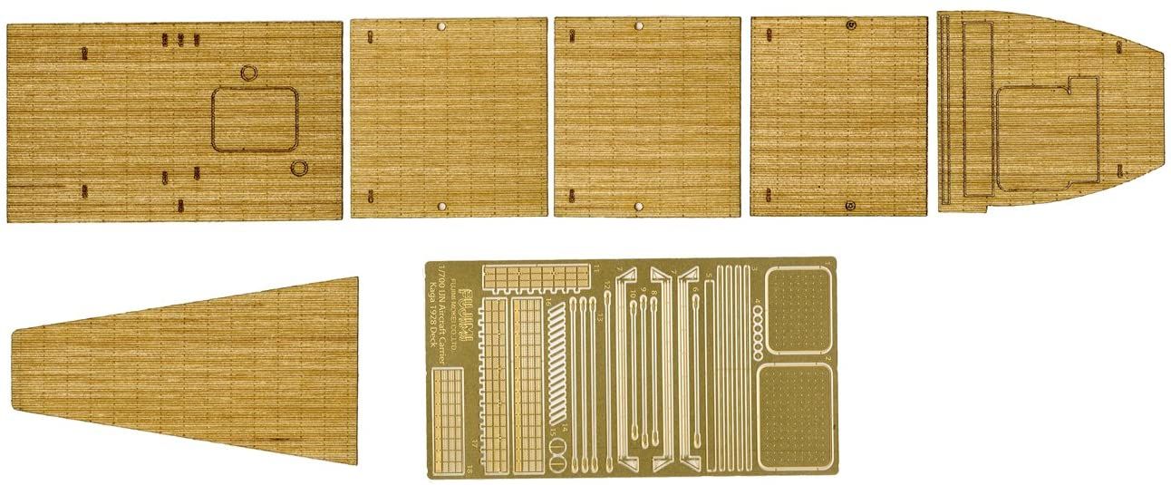 Fujimi Wood Deck Seal for IJN Aircraft Carrier Kaga Triple Flight Deck - BanzaiHobby