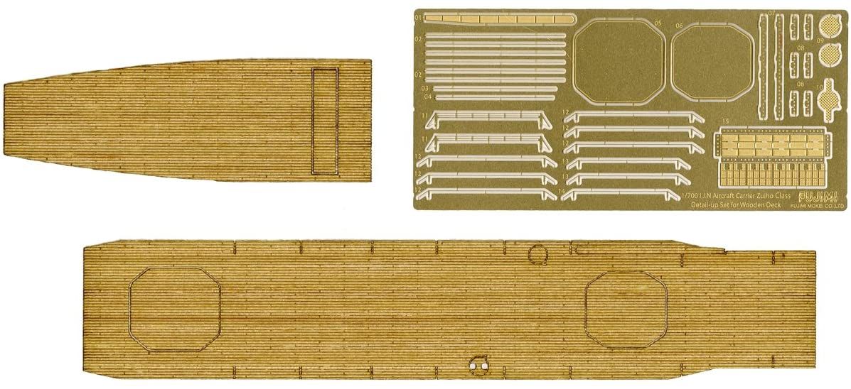Fujimi Wood Deck Seal for IJN Aircraft Carrier Zuiho - BanzaiHobby