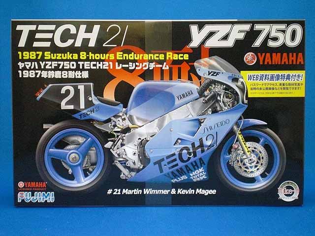 Fujimi YAMAHA YZF750 TECH21 - BanzaiHobby
