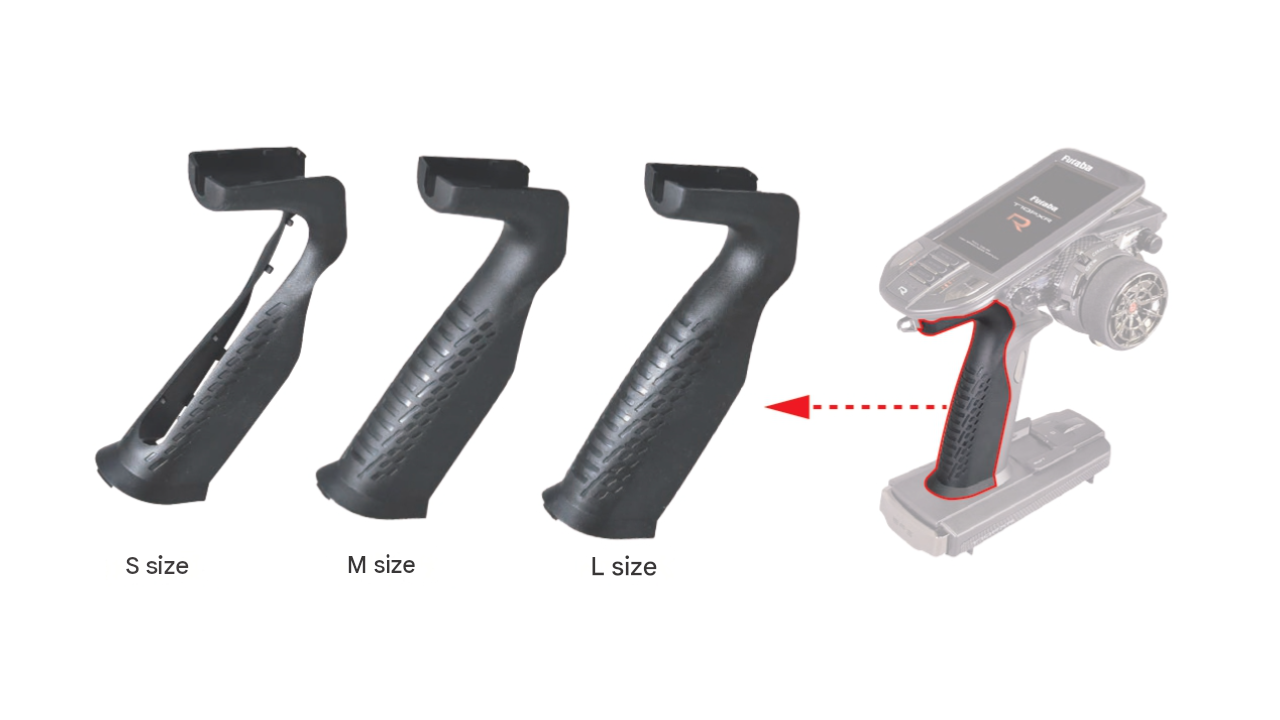 (PO AUG 2026) Futaba BT3380 Grip Rubber for T10PXR Size L