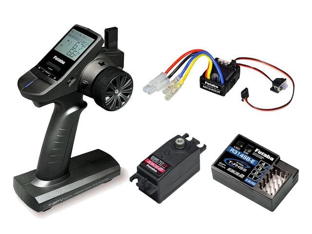 Futaba 3PV & S9570SV Servo & MC340CR ESC - BanzaiHobby