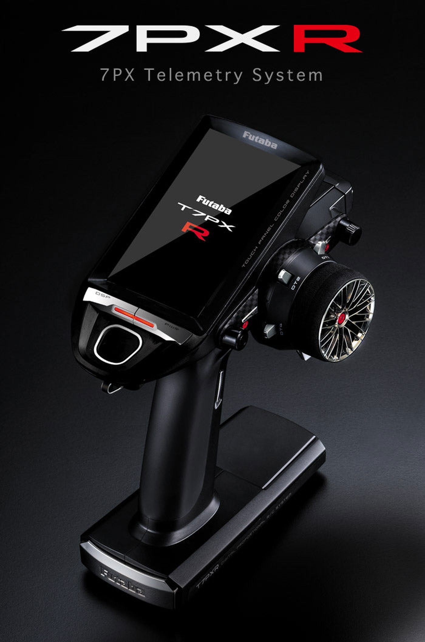 7PXR 7PXケース プロポケース アルミステアリングホイール付 フタバ