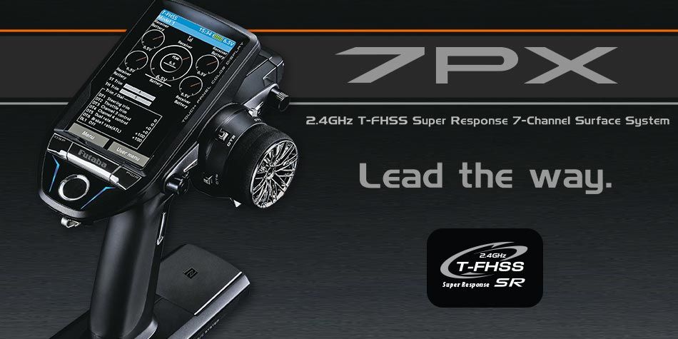 Futaba 8539-3 7PX with R334SBS Receiver - BanzaiHobby