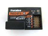 Futaba FASST2.4G Receiver R604FS-E 4PK Antenna-less - BanzaiHobby