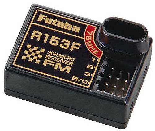 Futaba R153F-27 FM 3CH. Receiver 27MHz - BanzaiHobby