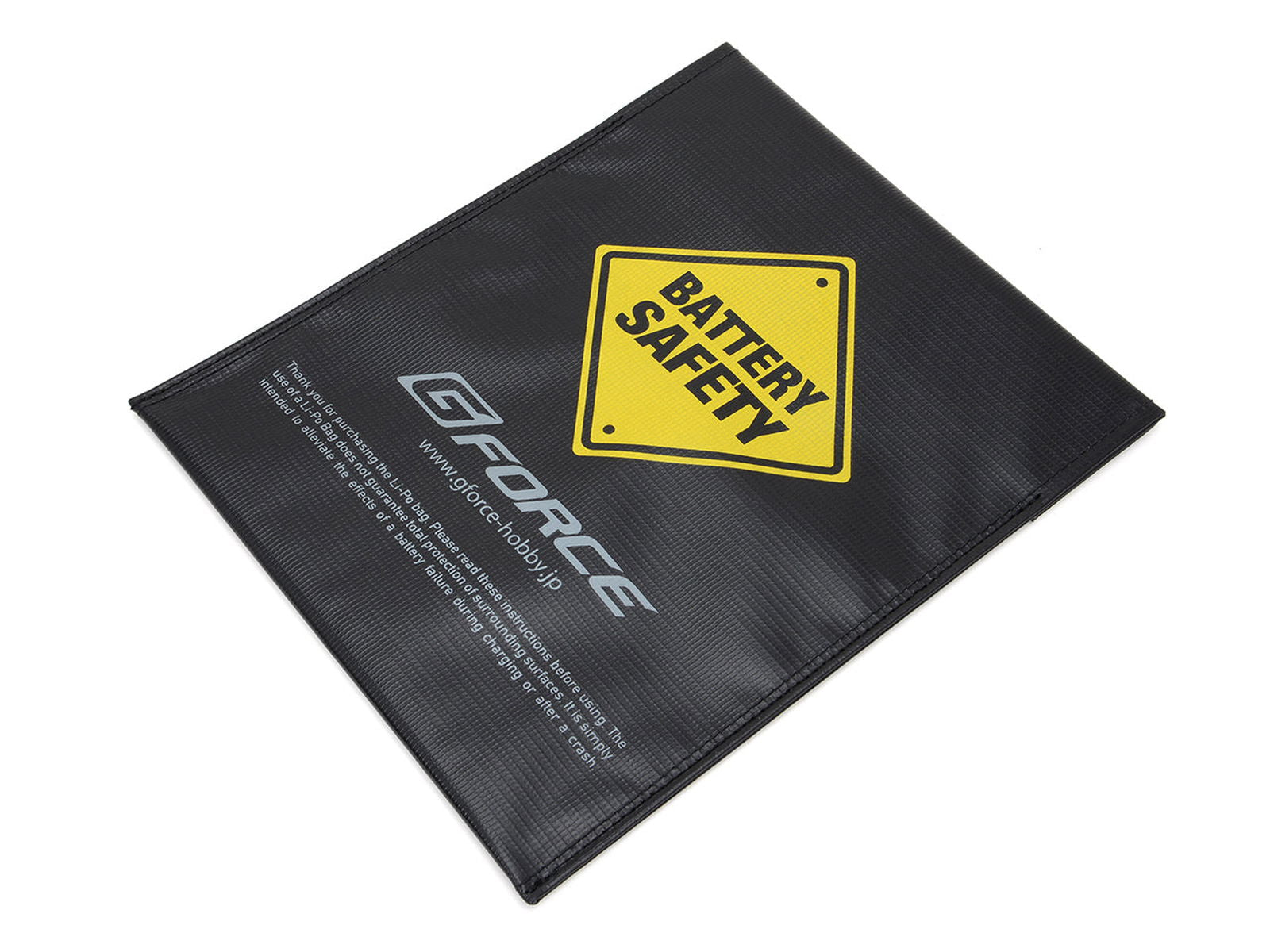 G-FORCE G0996 LiPo Bag Black (18*22cm) - BanzaiHobby