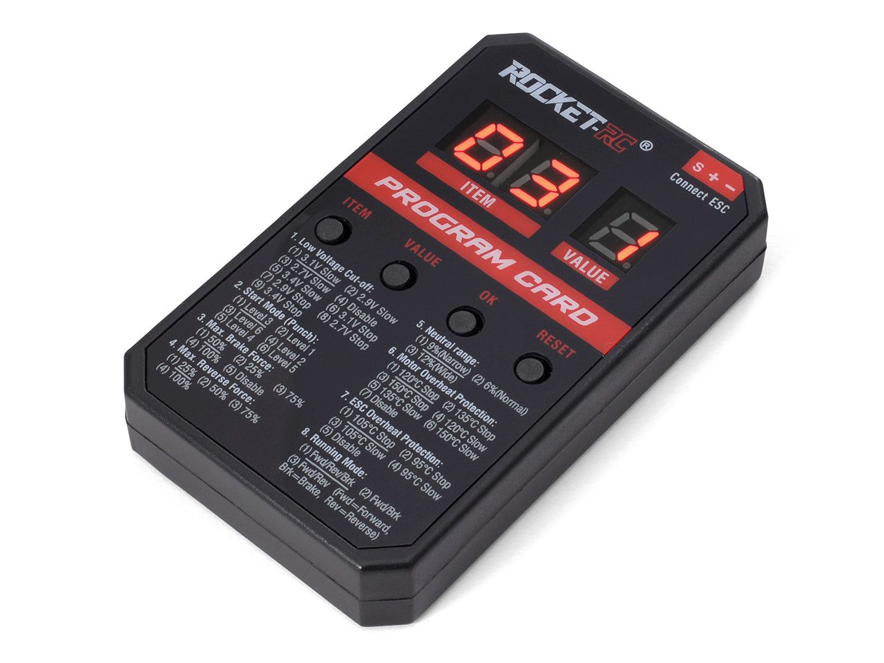 G-FORCE SPH804 Surpass LED Program Card - BanzaiHobby