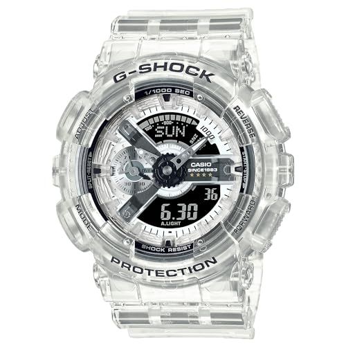 G-SHOCK Gショック 40周年 クリア リミックス エリック・ヘイズ 限定 カシオ CASIO アナデジ 腕時計 クリア ブラック ス –  BanzaiHobby