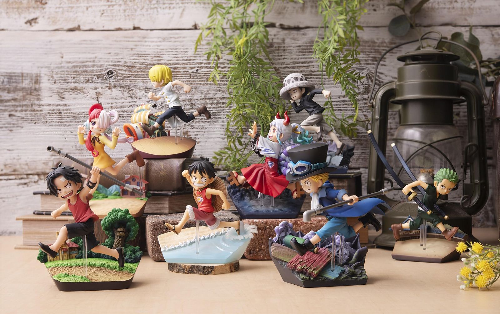 G.E.M.シリーズ ワンピース サボ RUN!RUN!RUN! 約130mm PVC製 塗装済み完成品フィギュア - BanzaiHobby