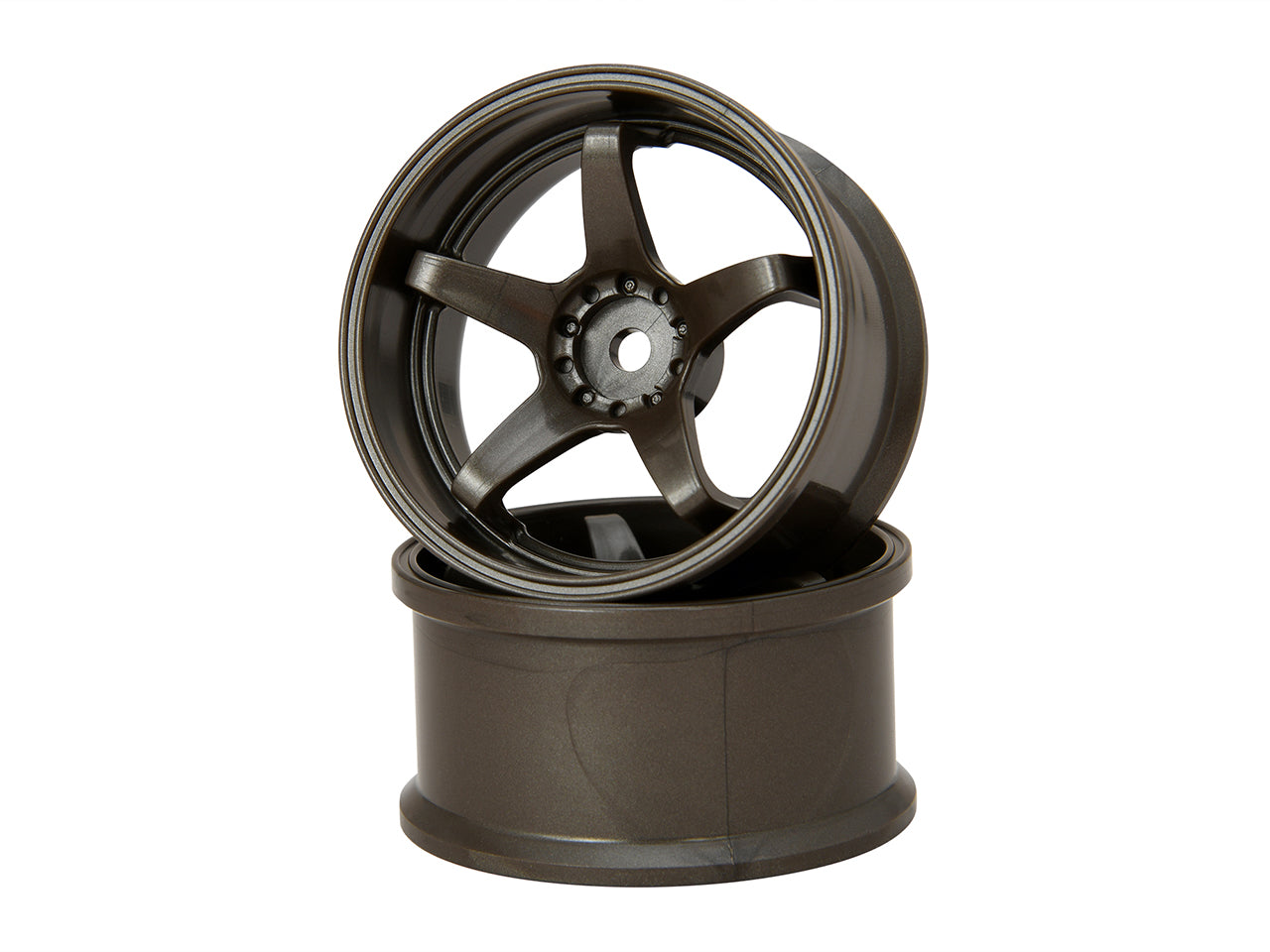 G-Force GD040 N-Type Drift Wheel/+6/Bronze - BanzaiHobby