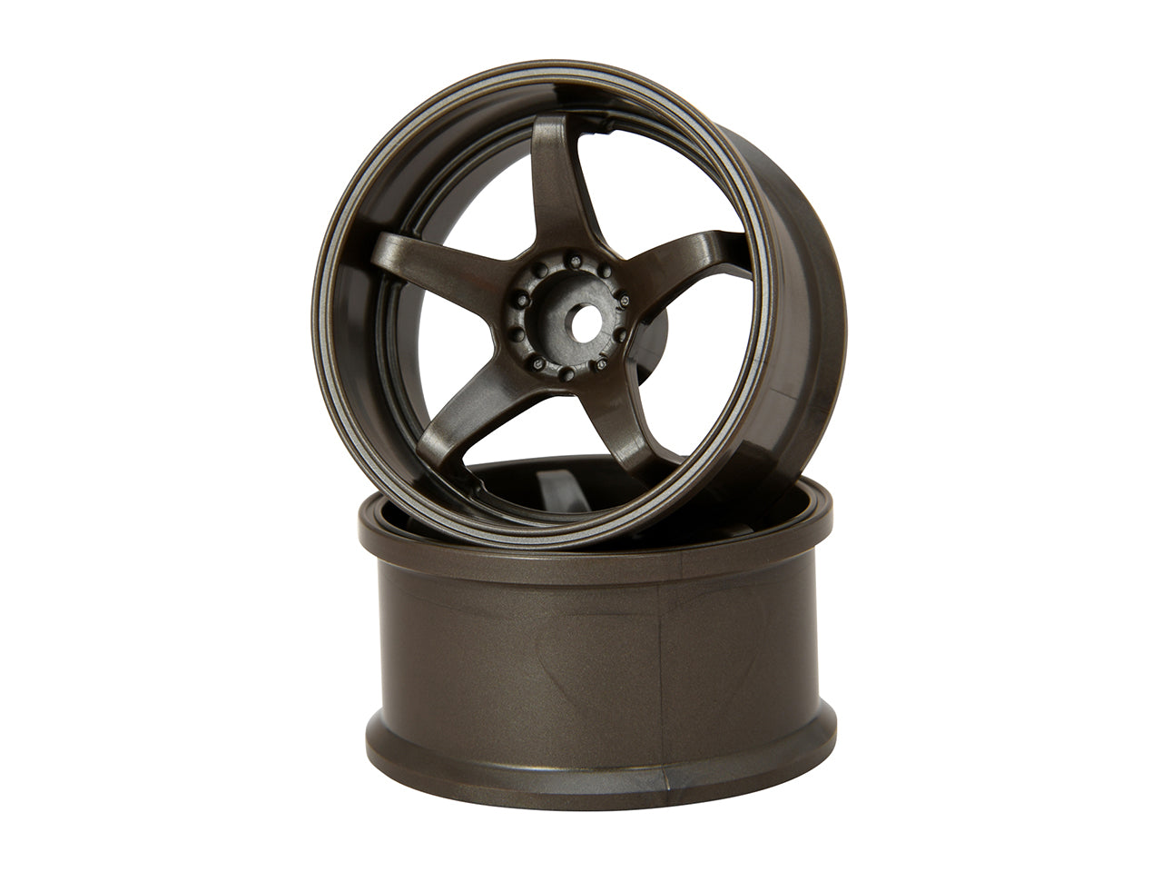 G-Force GD041 N-Type Drift Wheel/+8/Bronze - BanzaiHobby