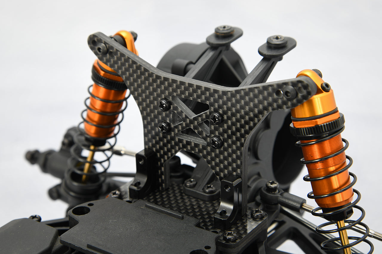 G-Force GOP134 Carbon Graphite Rear Damper Stay (GENOVA) - BanzaiHobby