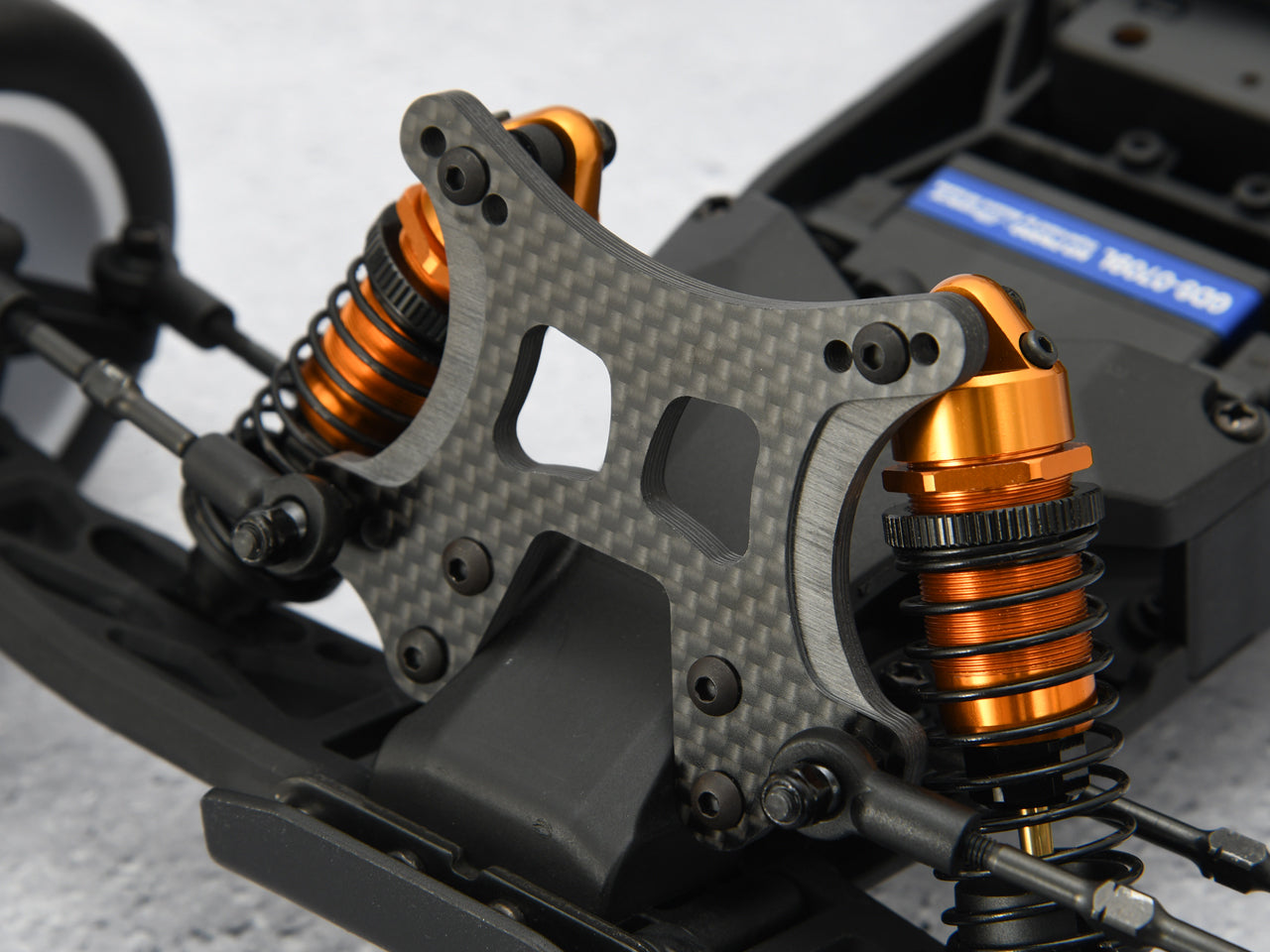 G-Force GOP147 Carbon graphite front damper stay (GENOVA) - BanzaiHobby