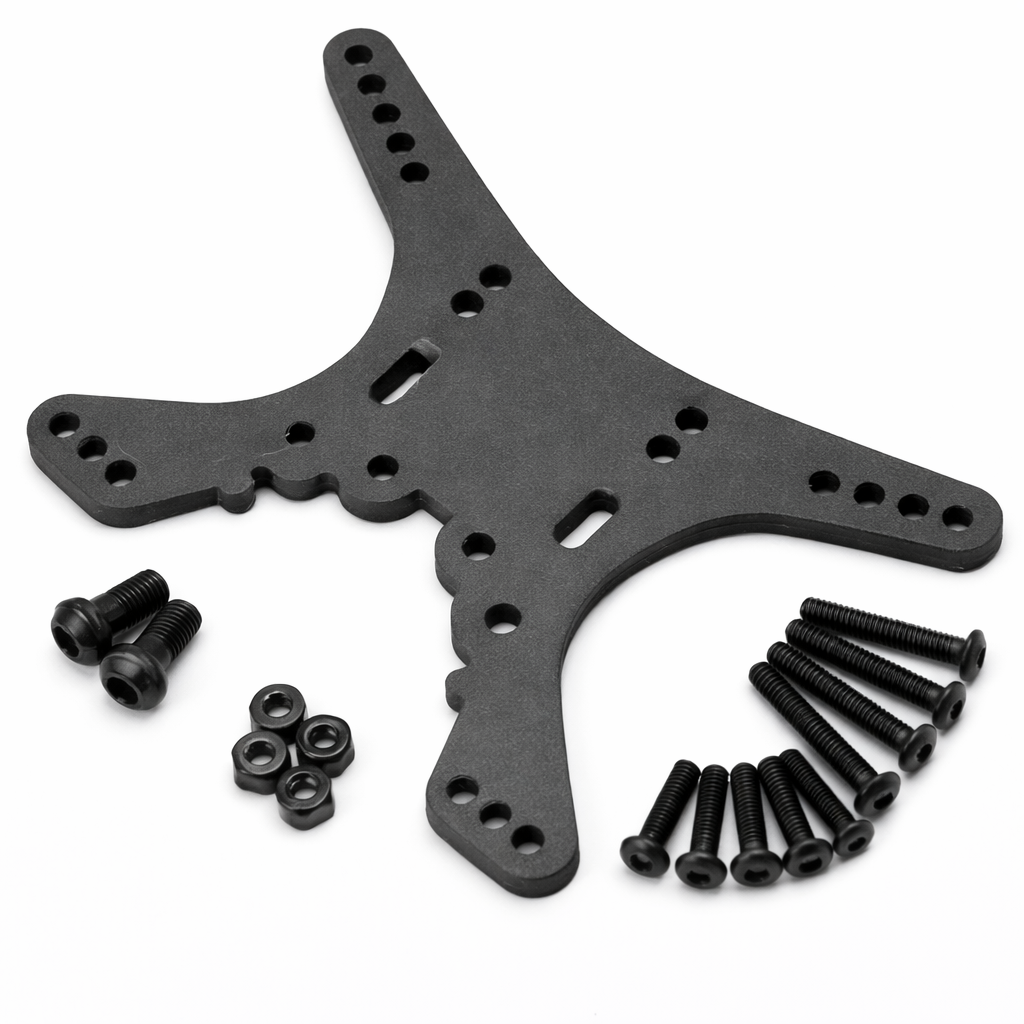 (PO MAR 2026) G-Force GOP161 Carbon Graphite Rear Damper Stay - BanzaiHobby