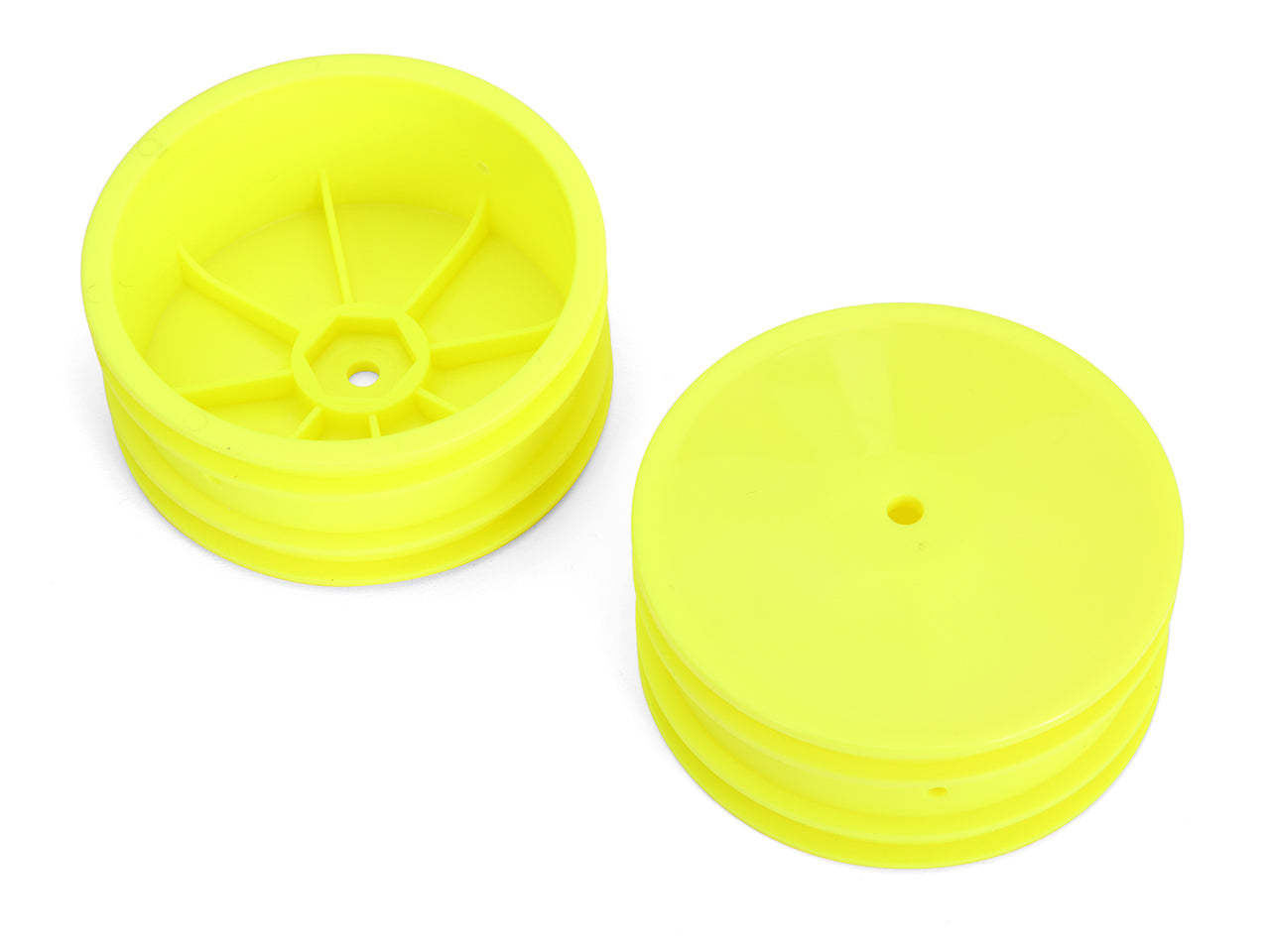 G-Force GOP172 4WD Front Dish Wheel 2.2 (Yellow) - BanzaiHobby