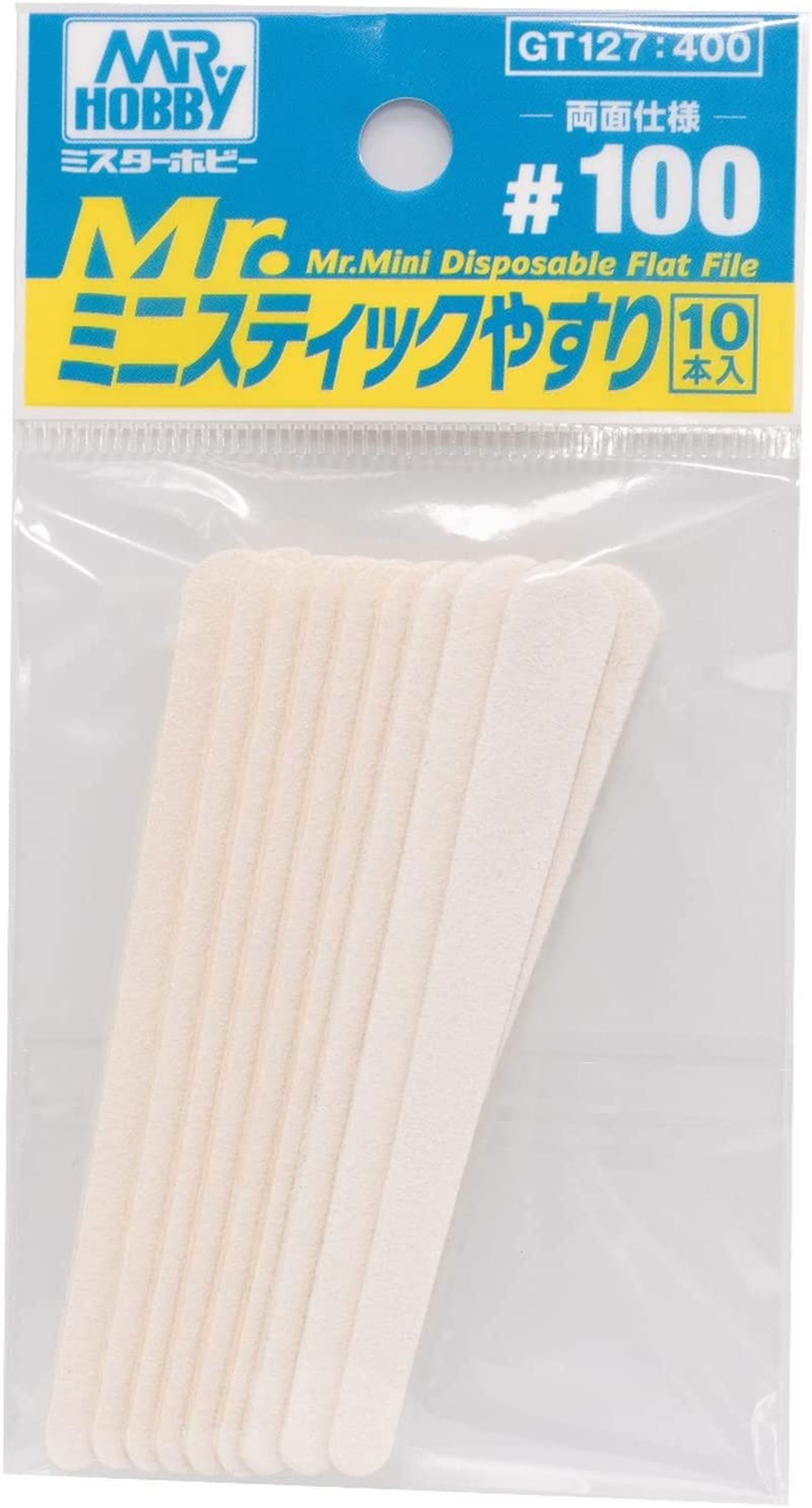 GSI Creos GT127 Mr. Mini Stick File #100 (10 Pices) - BanzaiHobby