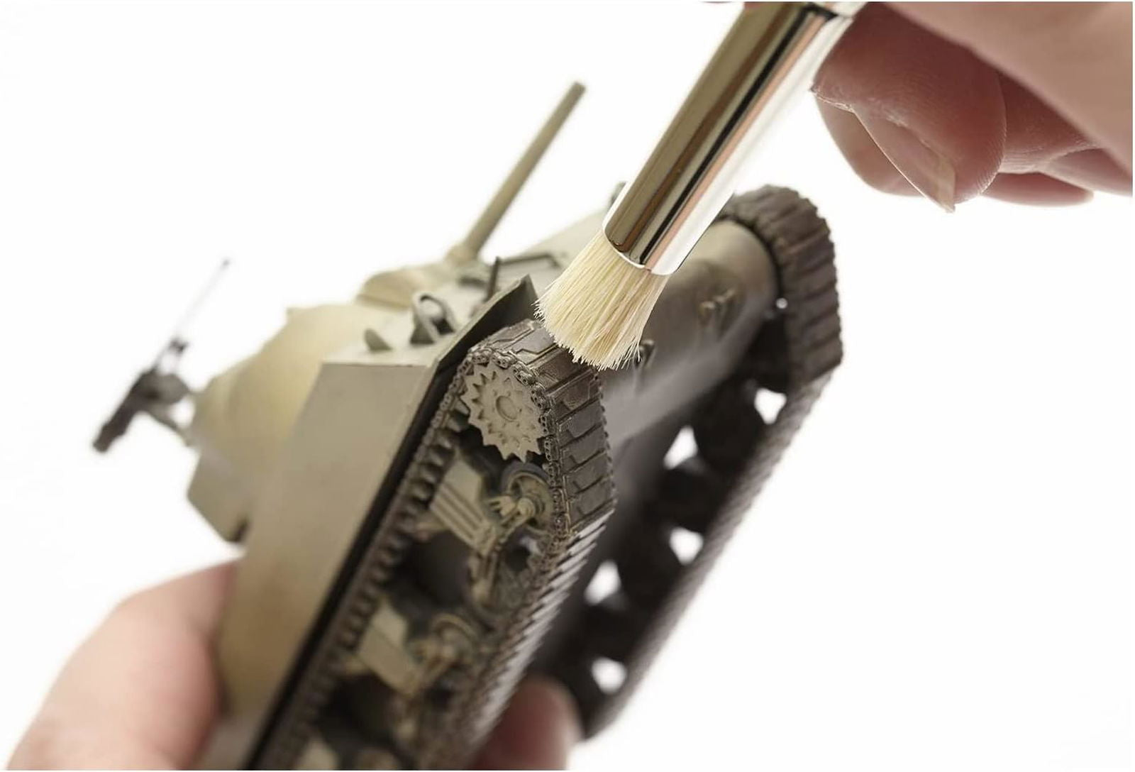 GSI Creos MB34 G Tool Mr. Weathering Brush Set, Extra Large - BanzaiHobby