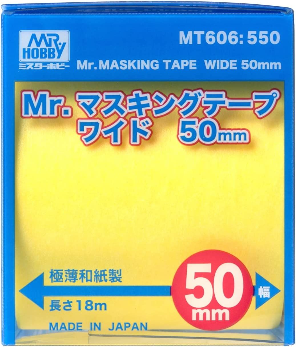 GSI Creos MT606 Mr. Masking Tape Wide 50mm - BanzaiHobby