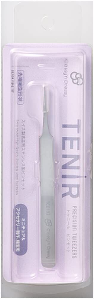 GSI Creos TCD102 Classy`n Dressy Tenir Tweezers (Thin Tip) - BanzaiHobby