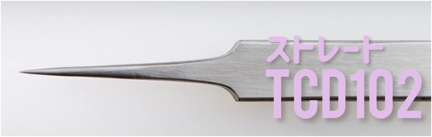 GSI Creos TCD103 Classy`n Dressy Tenir Tweezers (Bend Tip) - BanzaiHobby