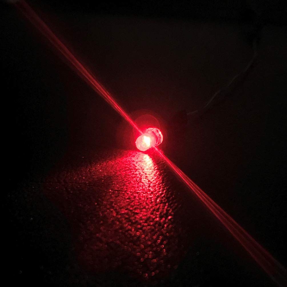 GSI Creos Vance Accessories Bullet-shaped 3mm LED Red - BanzaiHobby