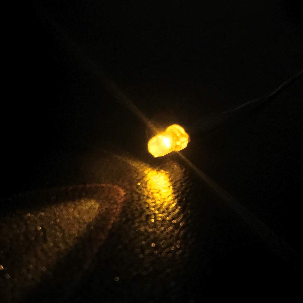GSI Creos Vance Accessories Bullet-shaped 3mm LED Yellow - BanzaiHobby