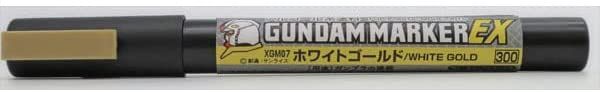 GSI Creos XGM07 Gundam Marker EX White Gold - BanzaiHobby
