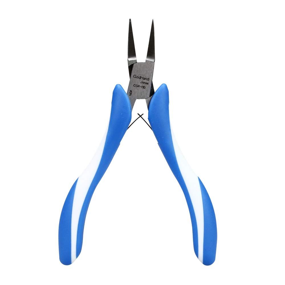 God Hand GH-CGP-130 Craft Grip Series Ultrafine Flat Nose Pliers - BanzaiHobby