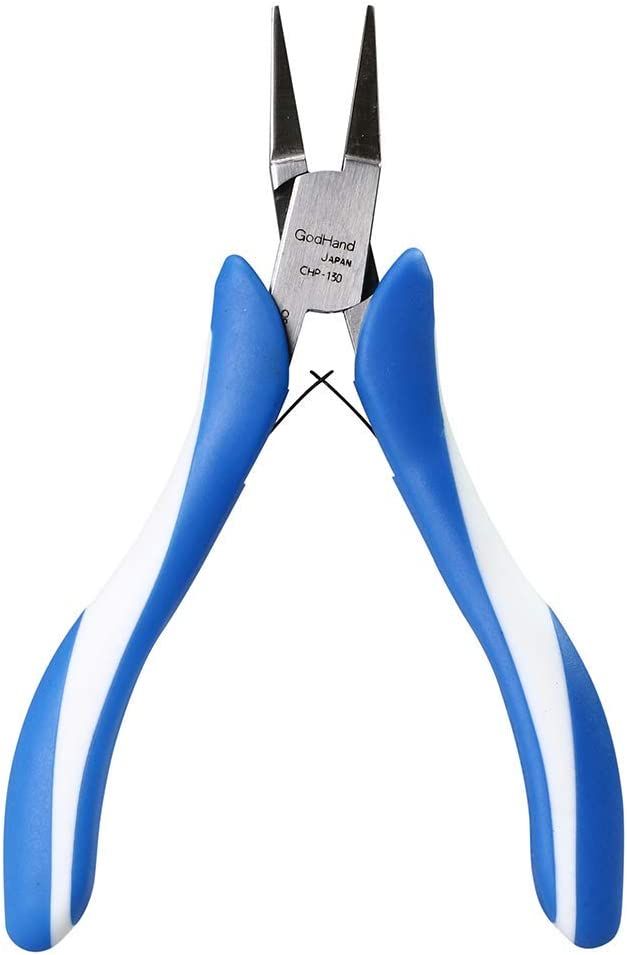God Hand GH-CHP-130 Craft Grip Series Flat Mouth Lead Pliers, - BanzaiHobby