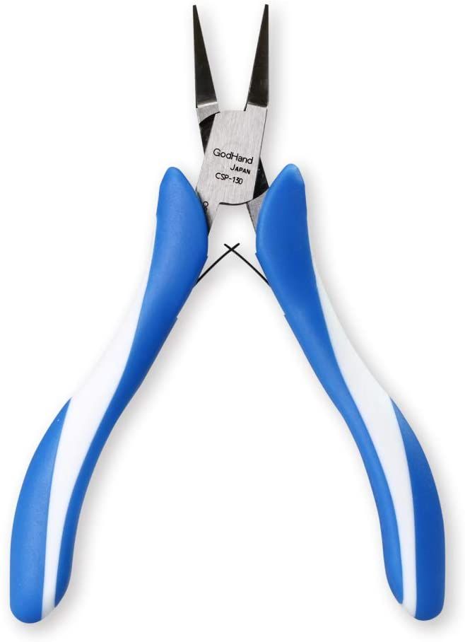 God Hand GH-CSP-130 Craft Grip Series Tapered Flat Nose Pliers - BanzaiHobby