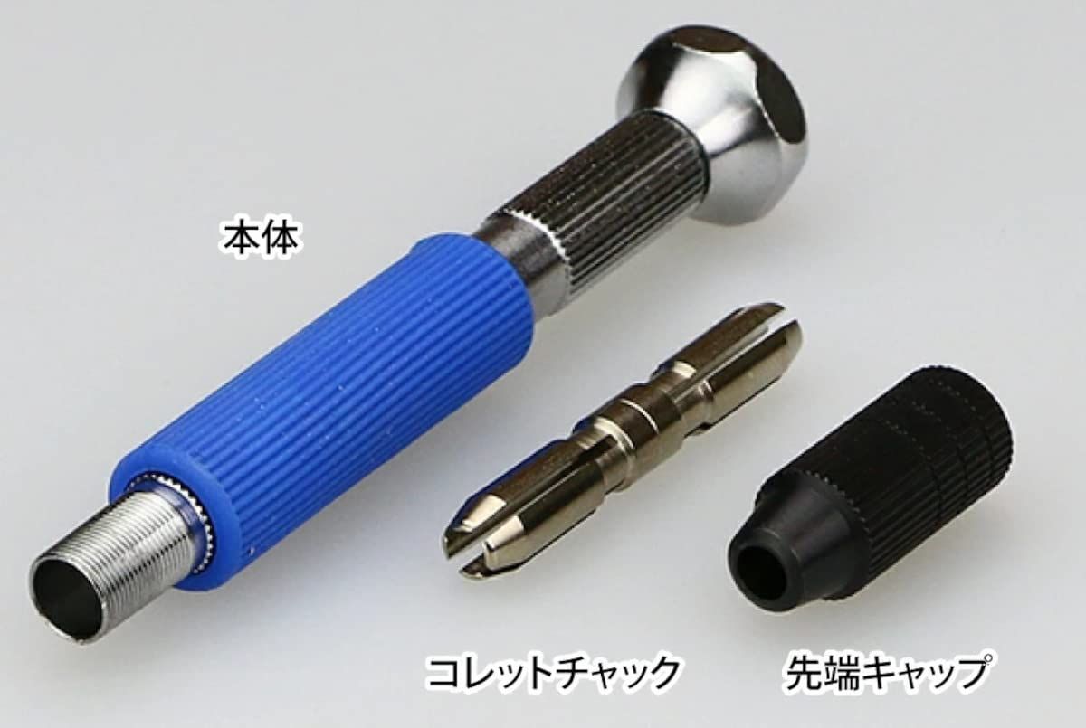 God Hand GH-PB-98ST Power Pin Vice, Compatible with 0.04 - 0.1 inch (0.1 - BanzaiHobby