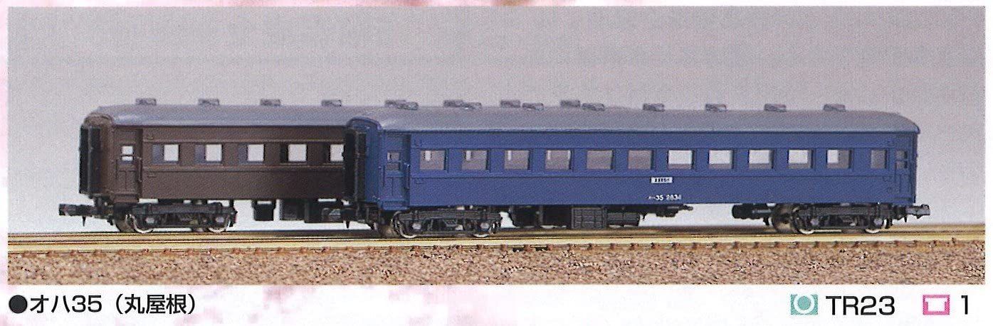 Greenmax 114 J.N.R. Passenger Car Type OHA35 Coach (Round Roof Style) Two - BanzaiHobby