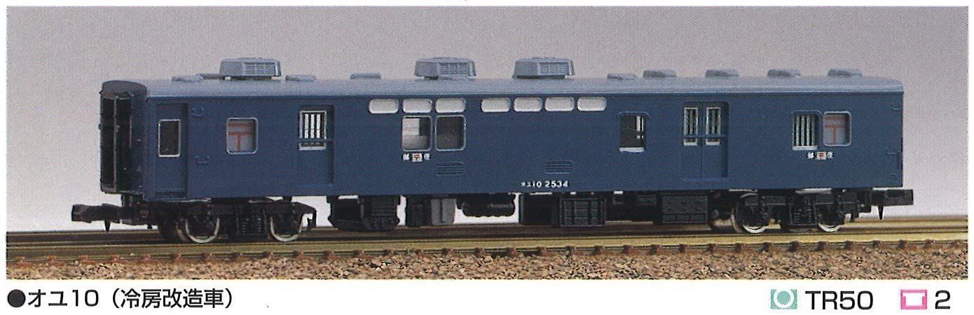 Greenmax 118 J.N.R. Postal Van Type Oyu10 (with Air Conditioner) - BanzaiHobby