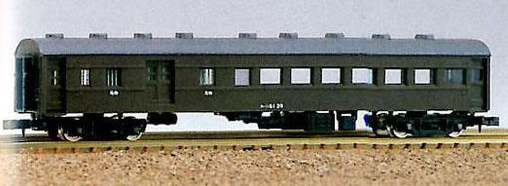 Greenmax 123 J.N.R. Passenger Car Type SUHANI61 Coach with Luggage Room ( - BanzaiHobby