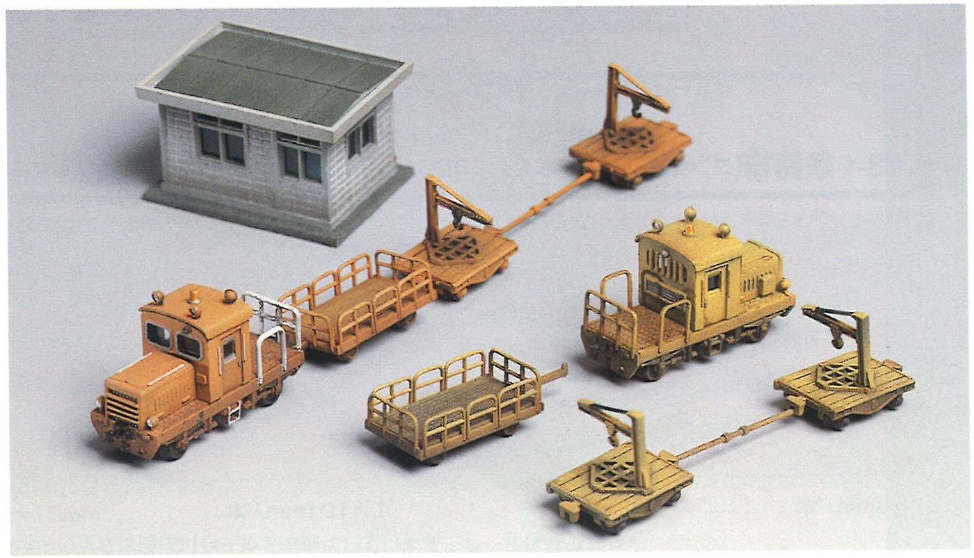 Greenmax 2151 Railroad Maintenance Section`s Vehicles and The Small Offic - BanzaiHobby