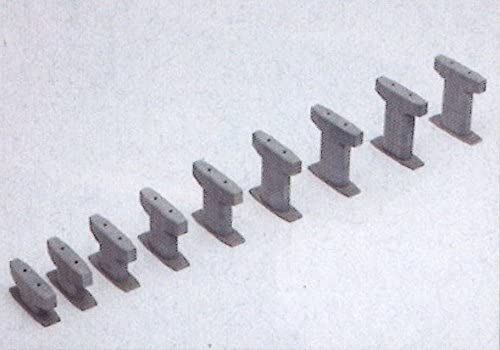 Greenmax 2195 Gradient Bridge Piers for Single Track (Gradient Pier x 7pc - BanzaiHobby