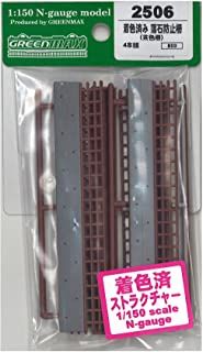 Greenmax 2506 Pre-colored The Falling Rock Stockade (Brown) (L=101mm) (4p - BanzaiHobby