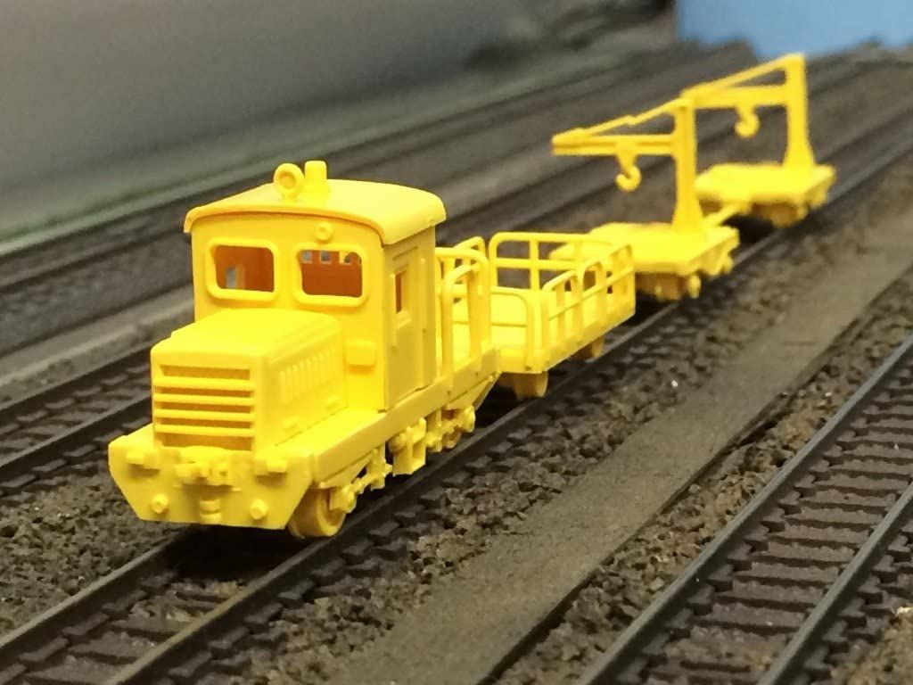Greenmax 2528 Pre-colored Railroad Maintenance Section`s Vehicles (Yellow - BanzaiHobby