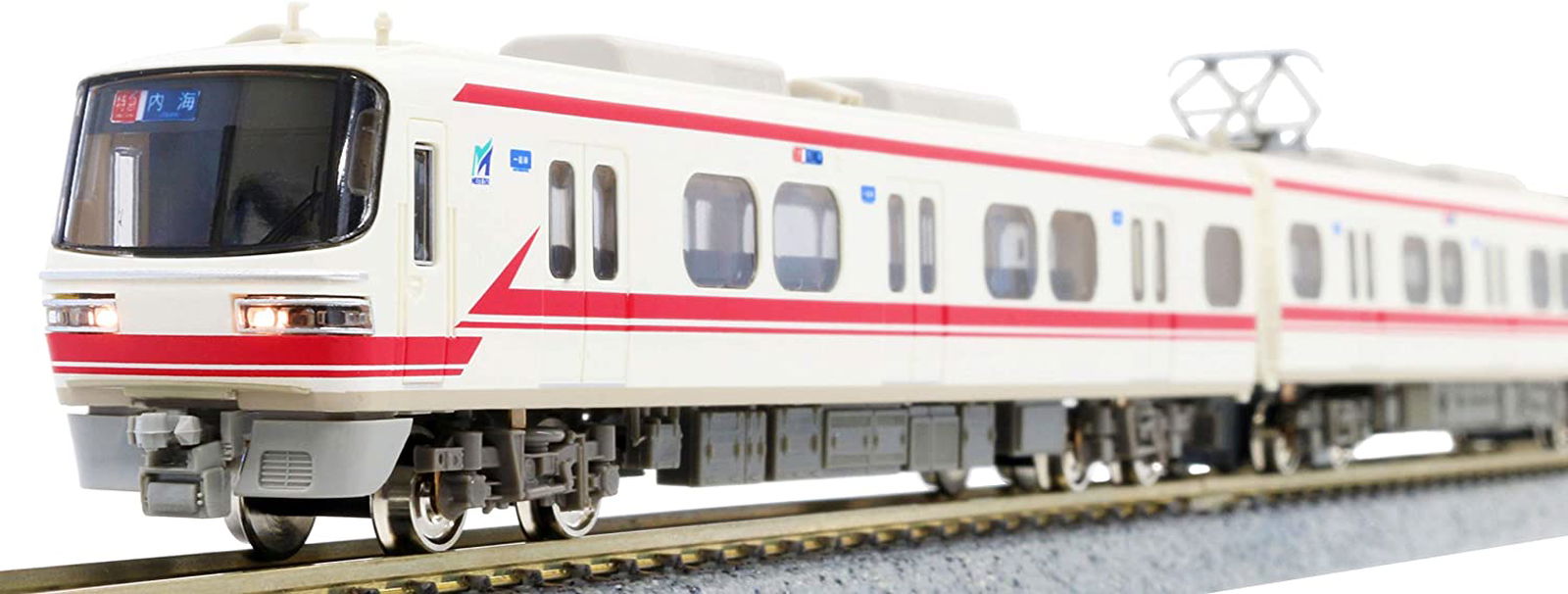 Greenmax 30377 Meitetsu Series 1800 (Old Color) Additional Two Car Format - BanzaiHobby