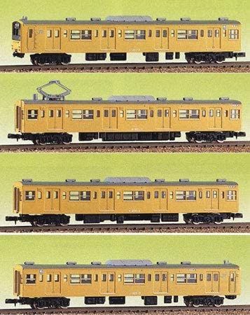 Greenmax 402 J.R. Series 201 Four Car Formation Set (Basic 4-Car Set) (Un - BanzaiHobby