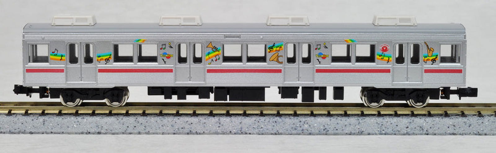 Greenmax 4179 Tokyu Series 8500 TOQ-BOX Four Middle Car Set for Addition - BanzaiHobby