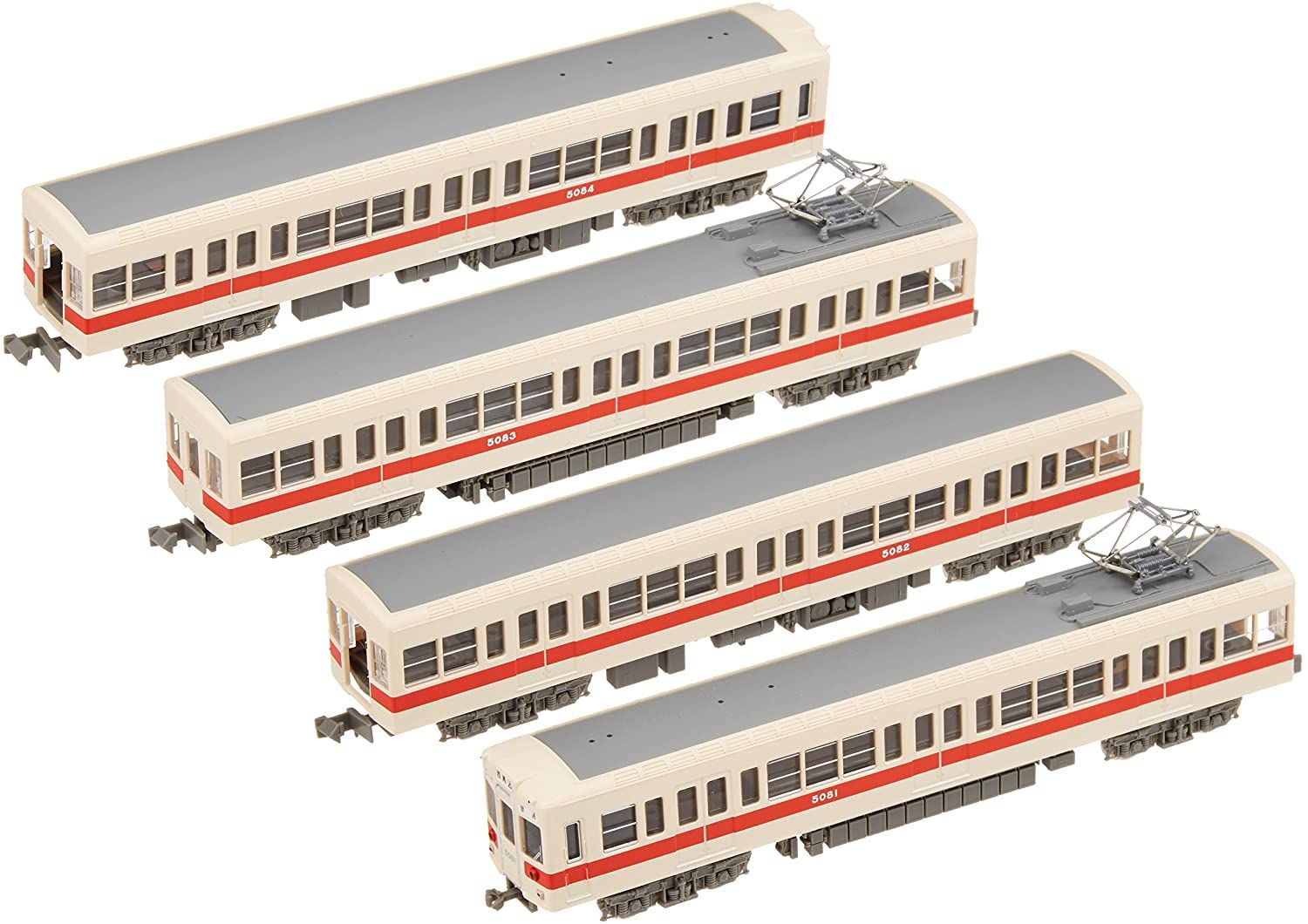 Greenmax 4274 Toei Subway Type 5000 New Color, Updated Car Standard Four - BanzaiHobby