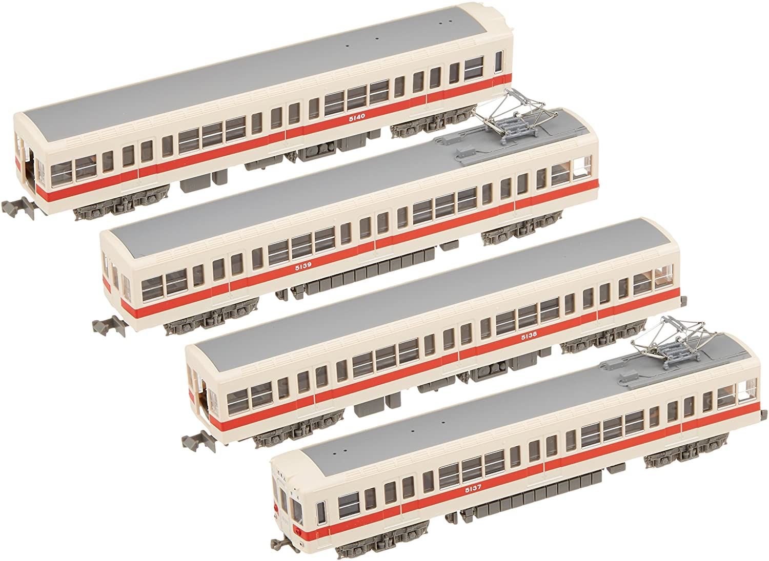 Greenmax 4275 Toei Subway Type 5000 New Color, Updated Car Four Car Forma - BanzaiHobby