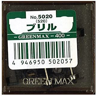 Greenmax 5020 Bogie Type Brill (Black) (2pcs.) - BanzaiHobby